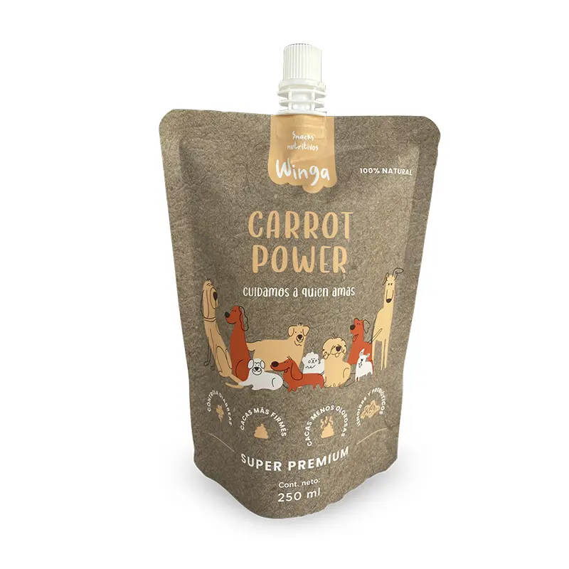 Winga Pouch Carrot Power 250 ml-1 Winga Pouch Carrot Power 250 ml