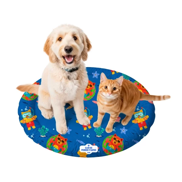 Cama Refrescante Circular Summer Paw - Grande
