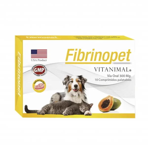 Fibrinopet 300mg X 10 Tabletas