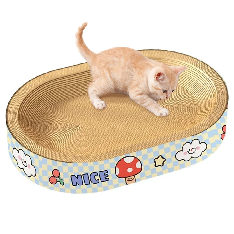 Rasguñador Cama Ovalado Rasguñador Cama Ovalado