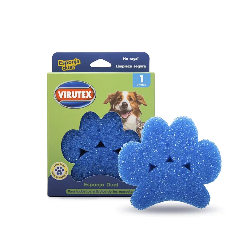 Virutex Esponja Dual Pets Virutex Esponja Dual Pets