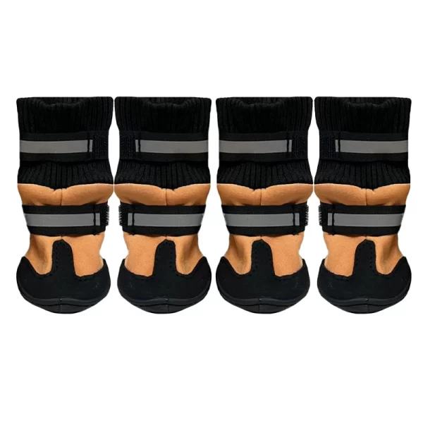 Zapato Diseño Botin Reflectante Damasco Talla XS