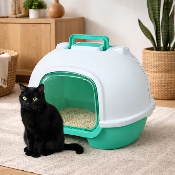 Baño Iglu Verde Con Filtro Y Pala