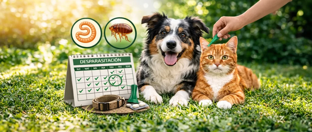 ¿Cada cuánto desparasitar a tu perro o gato en Chile? Guía completa
