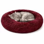 Cama Anti Estrés Burdeo Liso