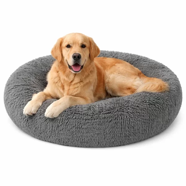 Cama Anti Estrés Gris Ceniza