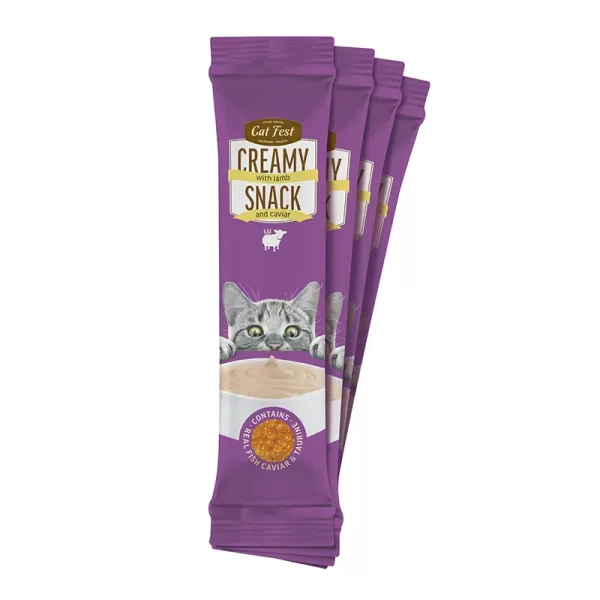 Cat Fest Caviar Cordero 40 Gr