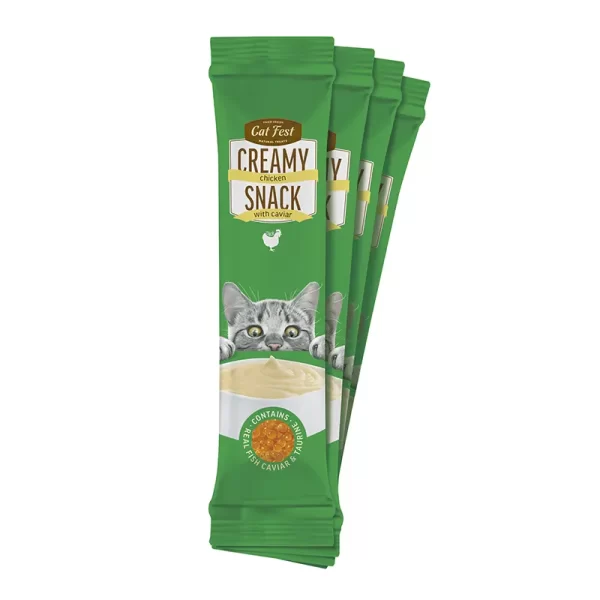 Cat Fest Caviar Pollo 40 Gr