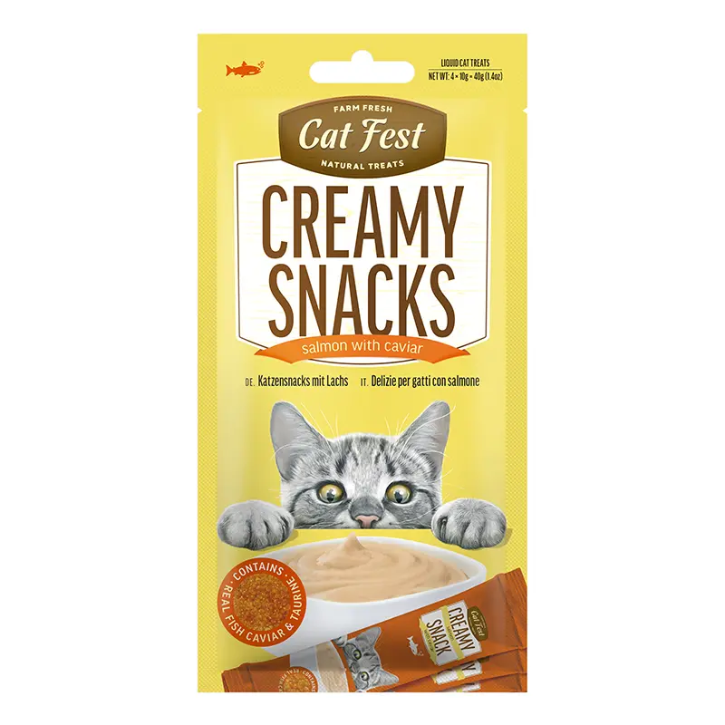 Cat Fest Caviar Salmon 40 Gr-1 Cat Fest Caviar Salmon 40 Gr