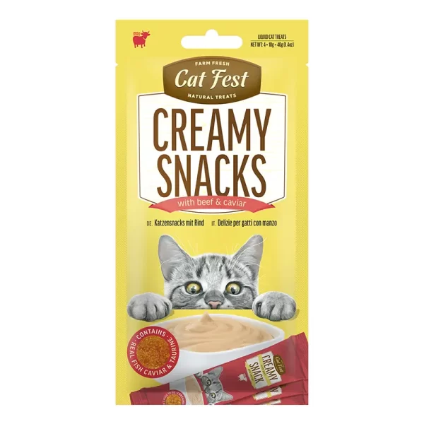 Cat Fest Caviar Ternera 40 Gr