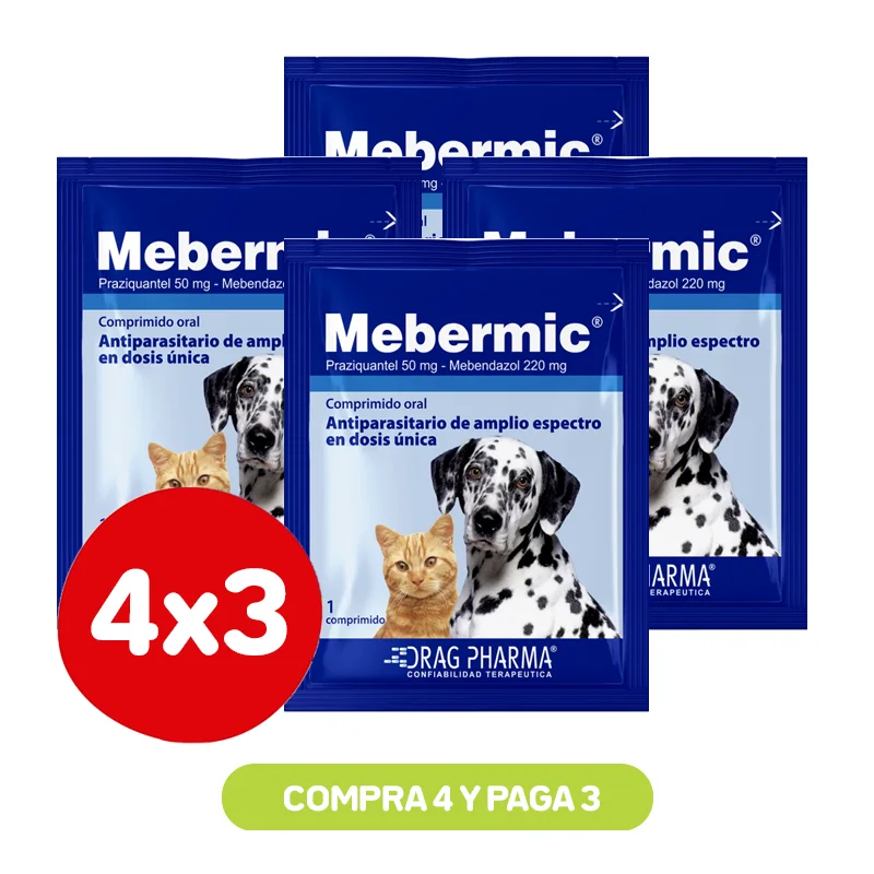 Pack 4x3 Mebermic Perro/Gato 1 Comp Pack 4x3 Mebermic Perro/Gato 1 Comp