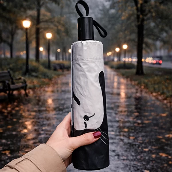 Paragua Diseño Gatitos Ying Yang