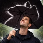 Paragua Diseño Gato Eclipse