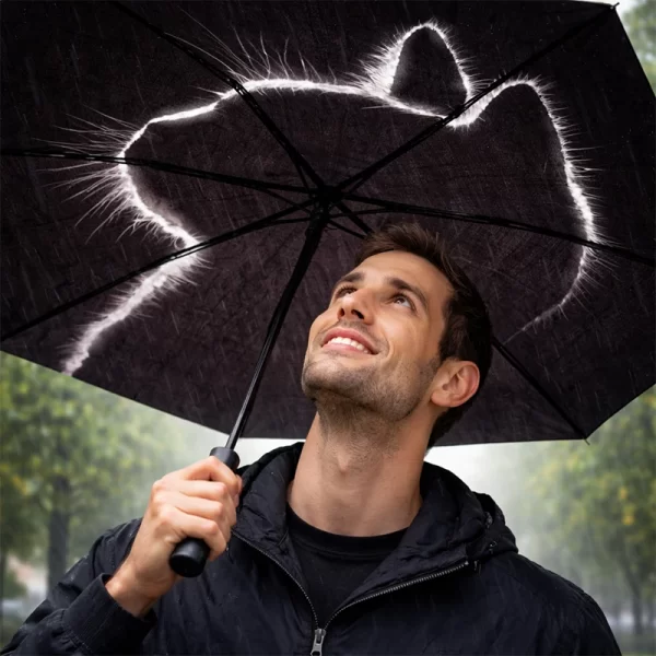 Paragua Diseño Gato Eclipse