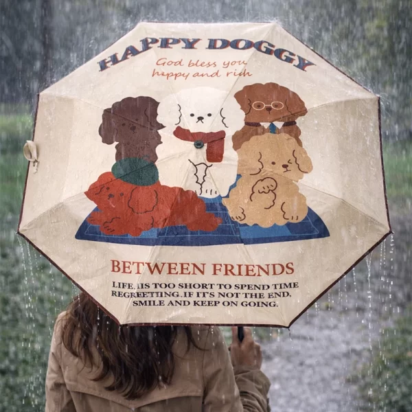 Paragua Diseño Happy Doggy