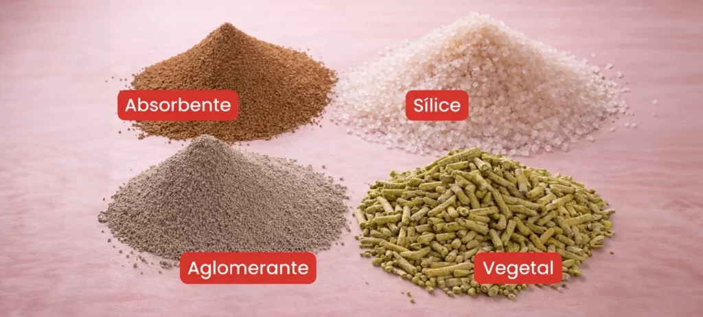 Arena para gatos en Chile: cuál elegir y cuál dura más