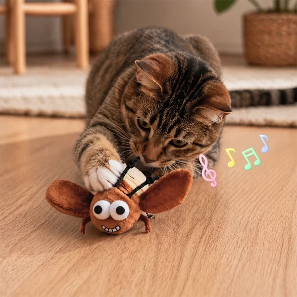 Juguete Para Gatos Pepe Grillo Con Sonido