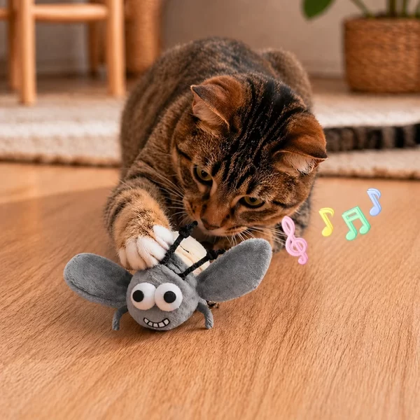 Juguete Para Gatos Pepe Grillo Con Sonido