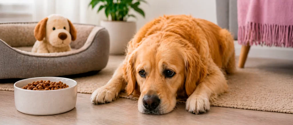 Mi perro vomita: causas más comunes, cuándo preocuparse y qué hacer en casa