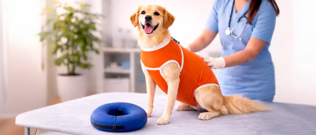Castración en perros machos: beneficios, exámenes y cuidados postoperatorios
