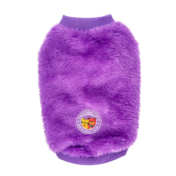 Poleron Plush Air Lila