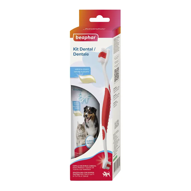 Beaphar Kit Dental 100 Gr Perro y Gato Beaphar Kit Dental 100 Gr Perro y Gato