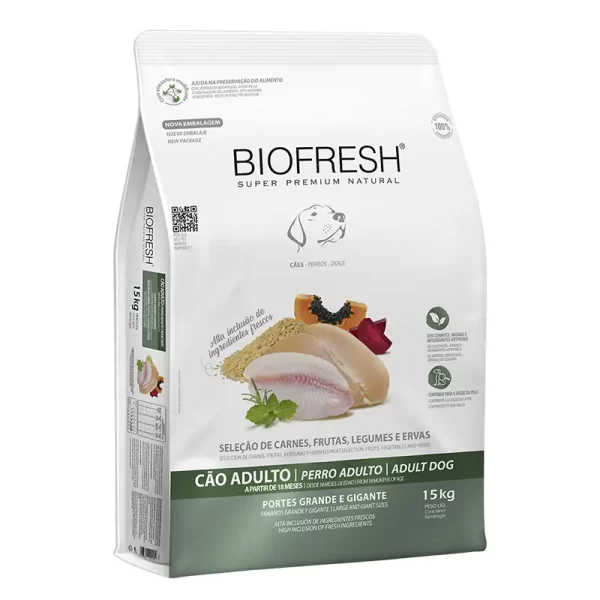 Biofresh Perro Adulto Razas Grandes y Gigantes 15 Kg