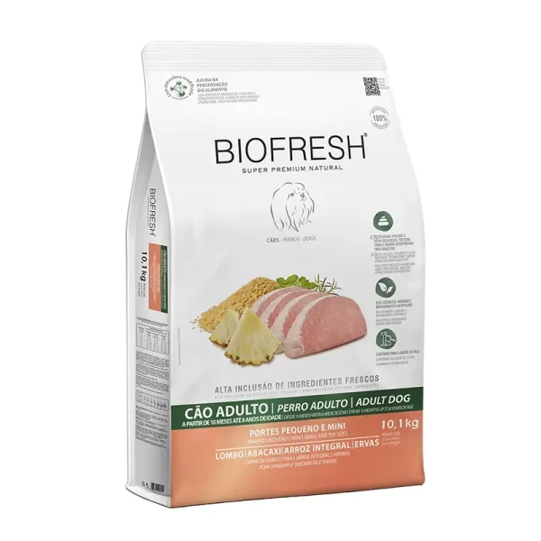 Biofresh Perro Adulto Razas Pequeñas y Mini Cerdo Piña