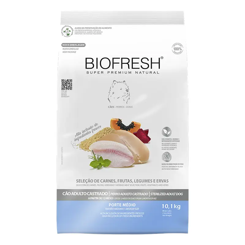 Biofresh Perro Castrado Raza Mediana 10 Kg-1 Biofresh Perro Castrado Raza Mediana 10 Kg
