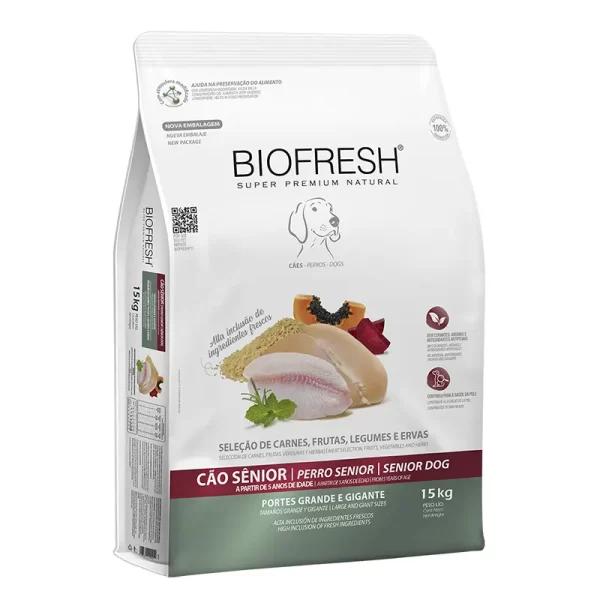 Biofresh Perro Senior Razas Grandes y Gigantes 15 Kg