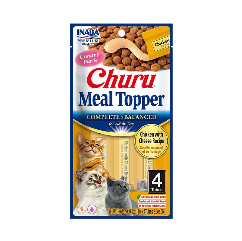 Churu Meal Topper Chicken Cheese 56 Gr Churu Meal Topper Chicken Cheese 56 Gr