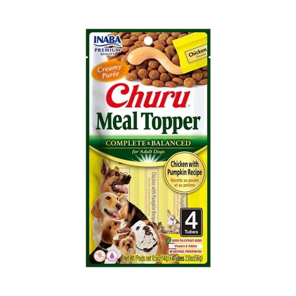 Churu Meal Topper Dog Chicken Pumpkin 56 Gr