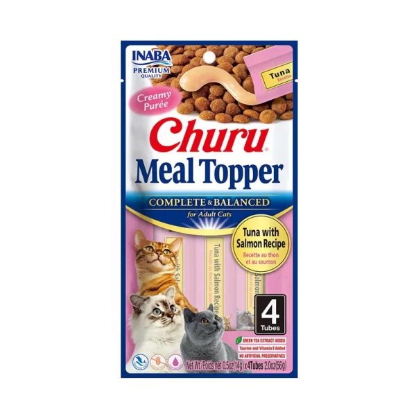 Churu Meal Topper Tuna Salmon 56 Gr