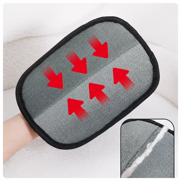 Guante Removedor De Pelos Y Pelusas - Gris