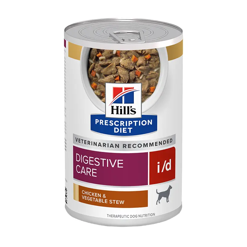 Hills Lata ID Gastrointestinal Canino Estofado Pollo y Vegetales 370Gr-1 Hills Lata I/D Gastrointestinal Canino Estofado Pollo y Vegetales 370Gr