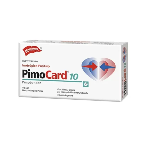 Holliday Pimocard 10Mg (20 Tabletas)