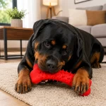 Juguete Para Perro Diseño Hueso Strong - Rojo