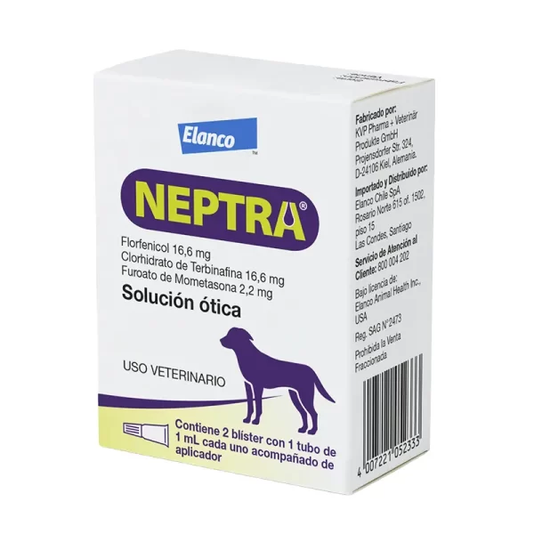 Neptra Solución Otica Perros 1ml