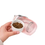 Botella Portatil Duo Para Mascotas 300 ML