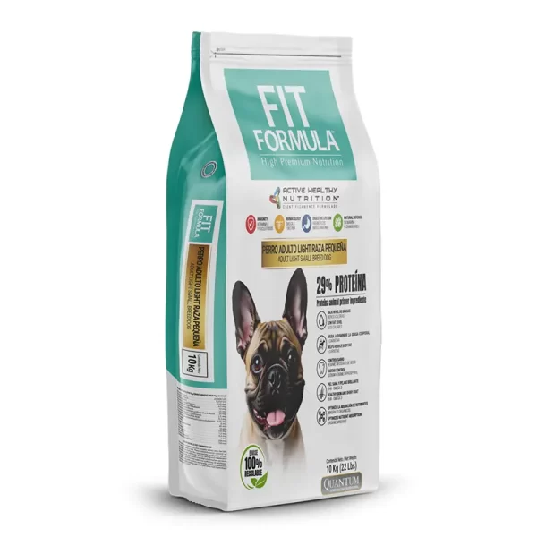 Fit Formula Alimento Perro Light Razas Pequeñas 10 Kg