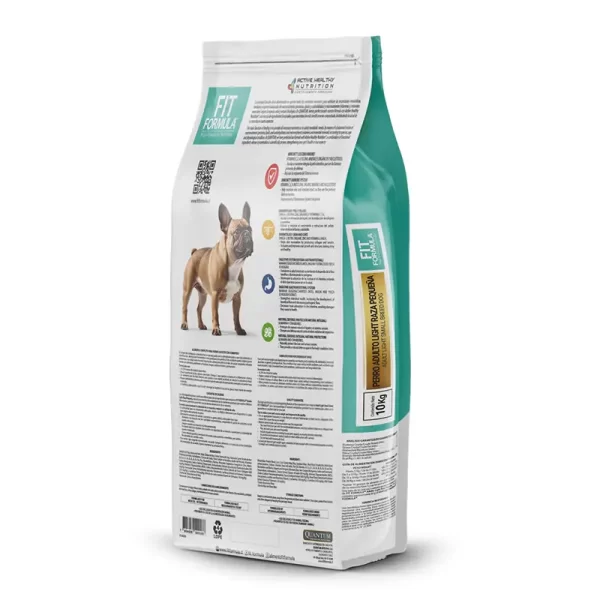 Fit Formula Alimento Perro Light Razas Pequeñas 10 Kg