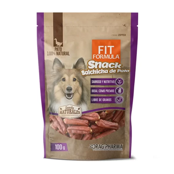 Fit Formula Snack Salchicha de Pato 100 Gr