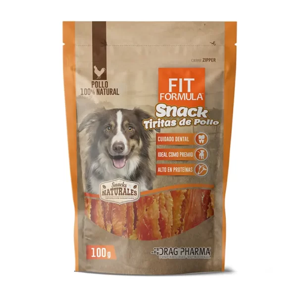 Fit Formula Tirita Pollo Deshidratado 100 Gr