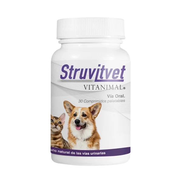 Struvivet Perro y Gato 30 Tabletas Palatables