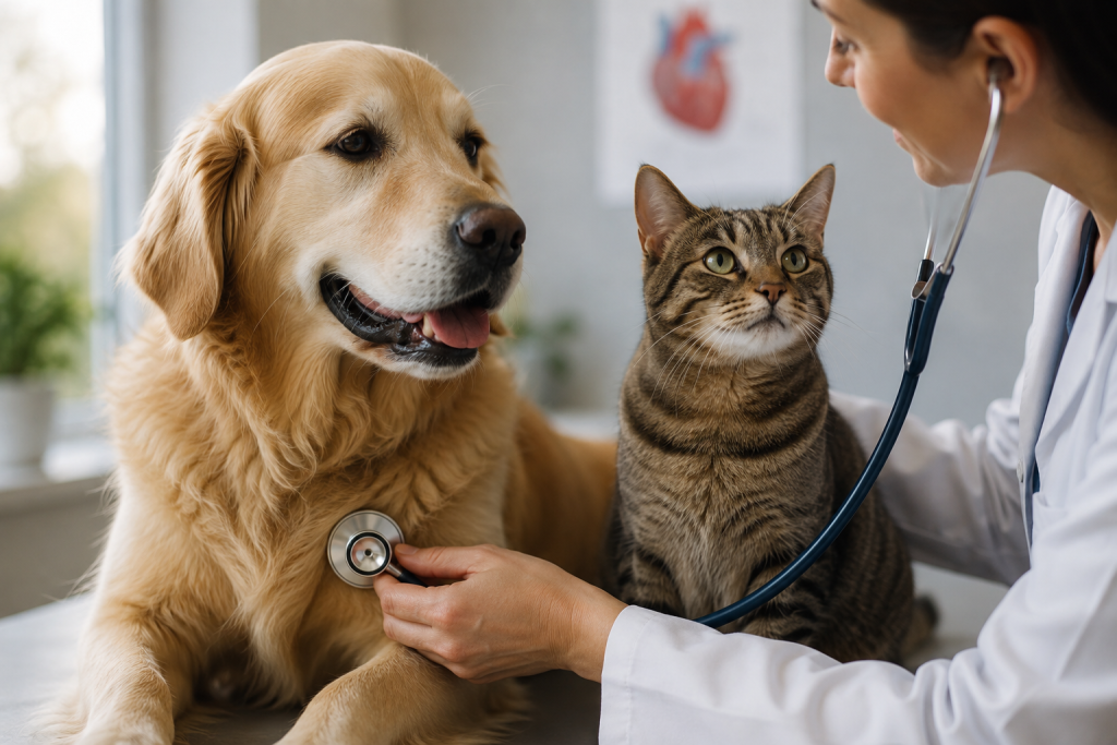 El corazón de nuestros perros y gatos: cómo detectar una enfermedad y cuidarlos según su diagnóstico