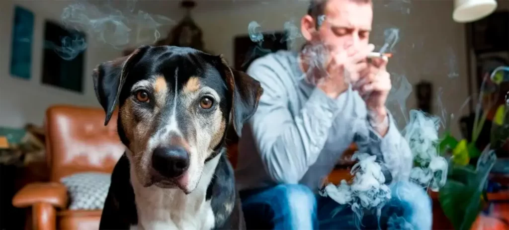 ¿El humo del cigarro afecta a perros y gatos? Riesgos y prevención