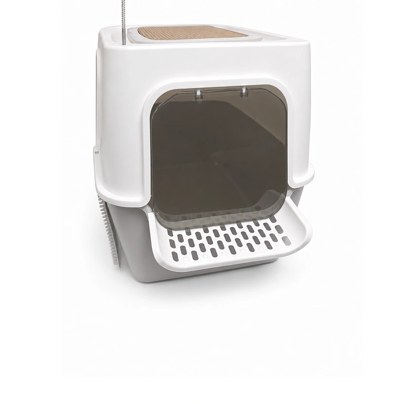 Baño Arenero Cerrado Para Gato Multi Station