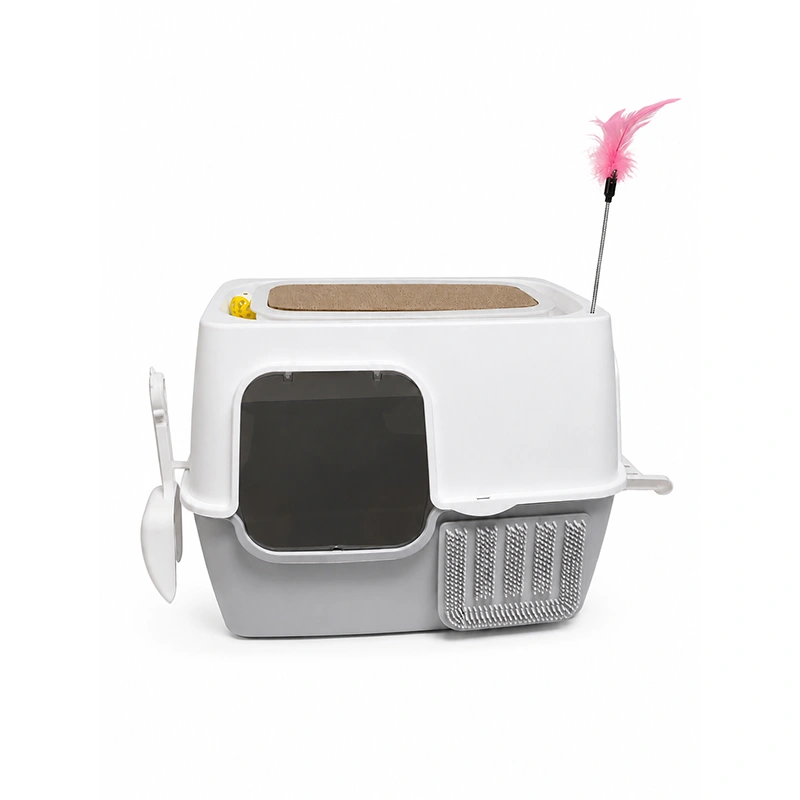 Baño Arenero Cerrado Para Gato Multi Station