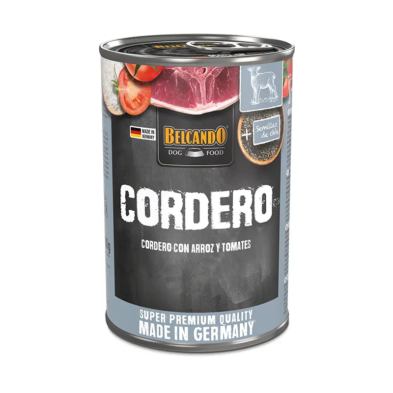 Belcando Cordero con Arroz y Tomate