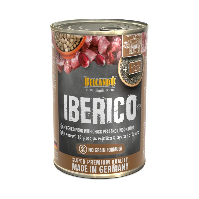 Belcando Iberico con Garbanzos y Arandanos